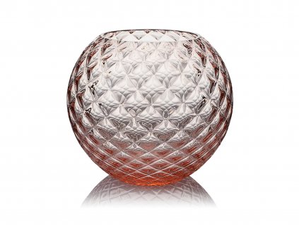 Růžová váza DAHLIA 18cm