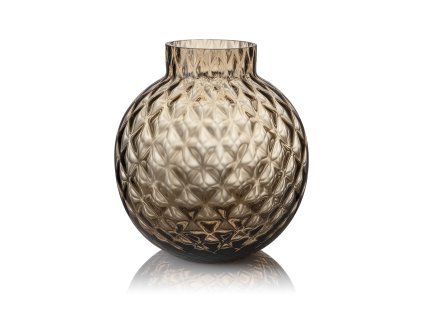 Dahlia váza kouřová